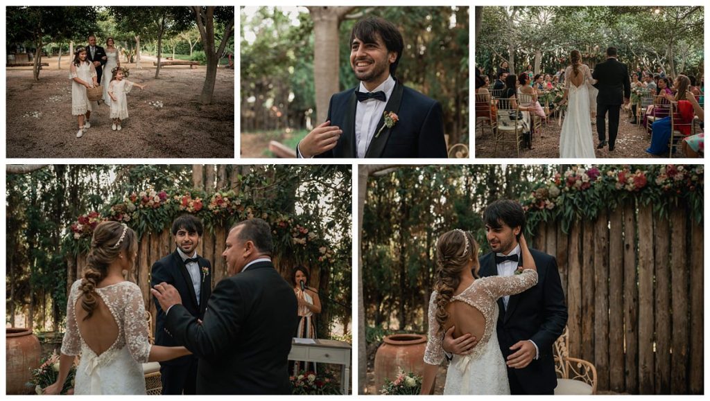 Fotografos de Boda en Finca El Cortijo, Elche - La Ceremonia