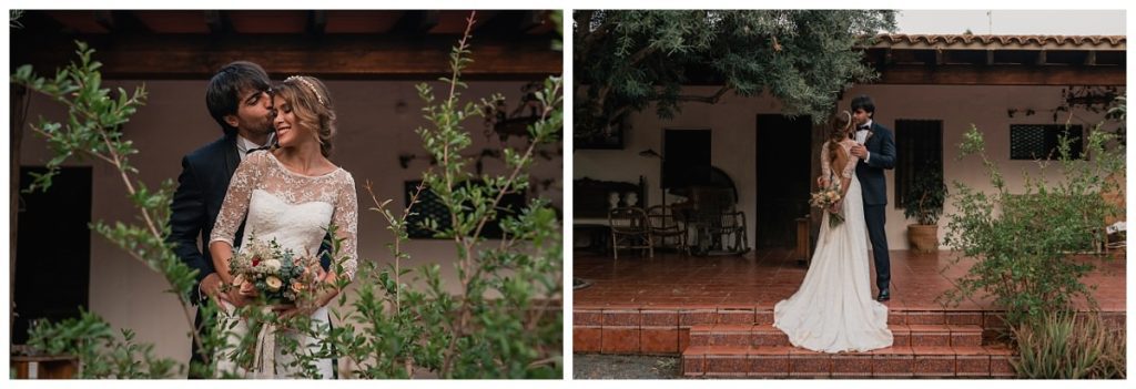 Fotografía de Boda en Finca El Cortijo, Elche - Los novios