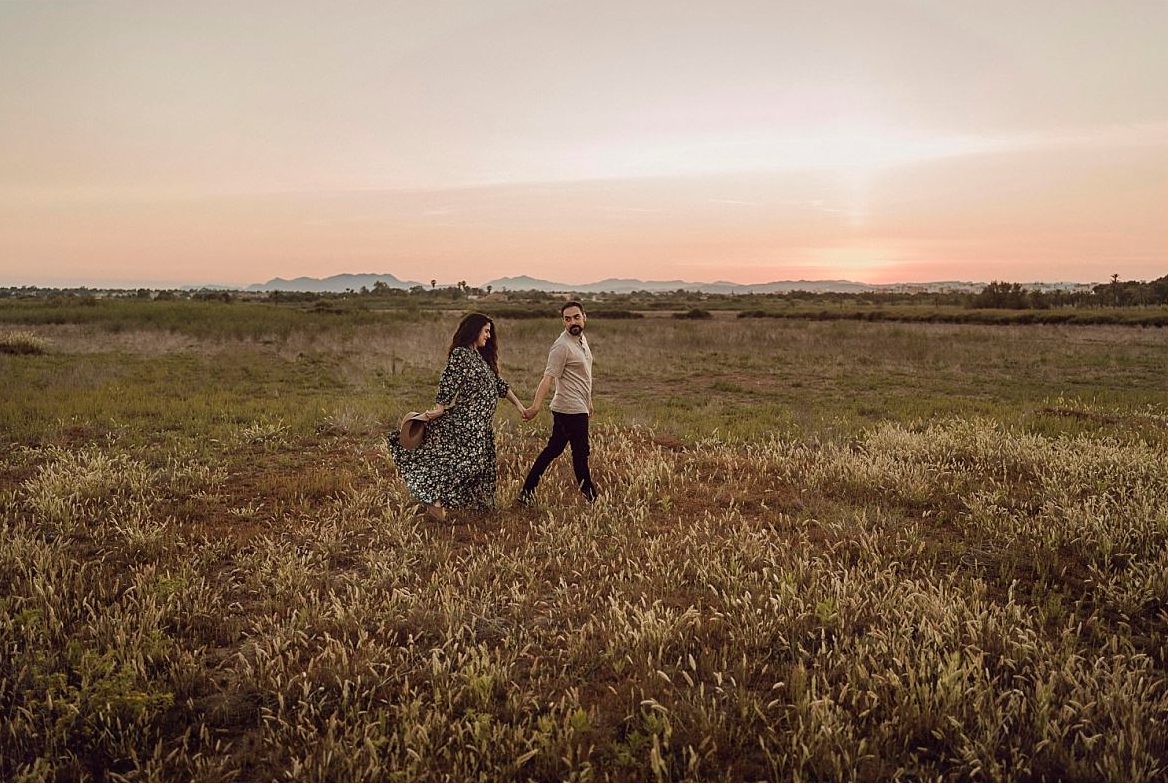 Fotografía de Embarazo en Alicante – Exteriores | Esther & Manu